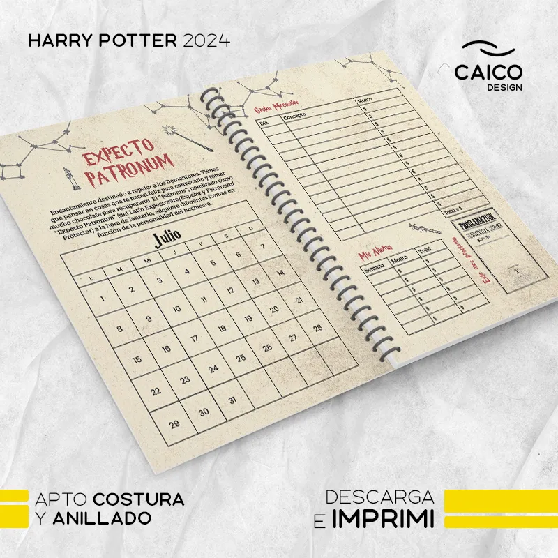Agenda 2024 Harry Potter