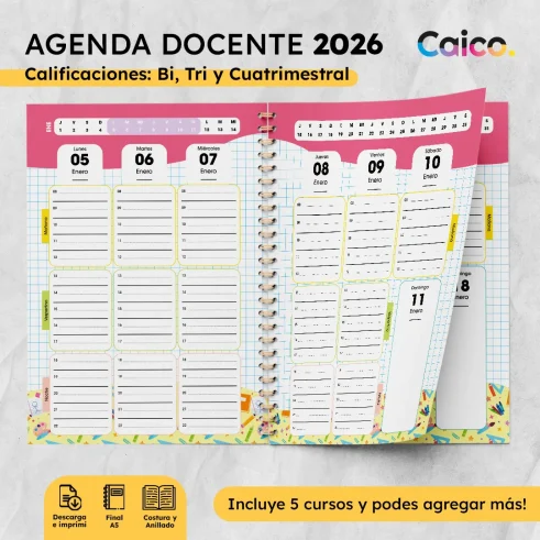 Agenda Docente 2026